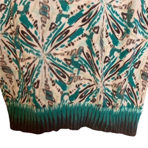 3 for  $30! Ann Taylor patterned short sleeve cardigan - Picture 9 of 10